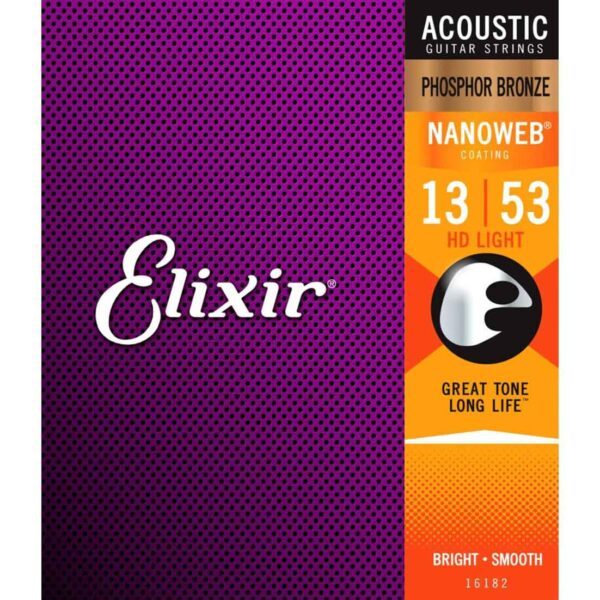 Elixir 1353 民謠吉他弦 磷青銅 Nanoweb 16182