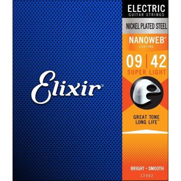 Elixir 0942 電吉他弦 Nanoweb 12002