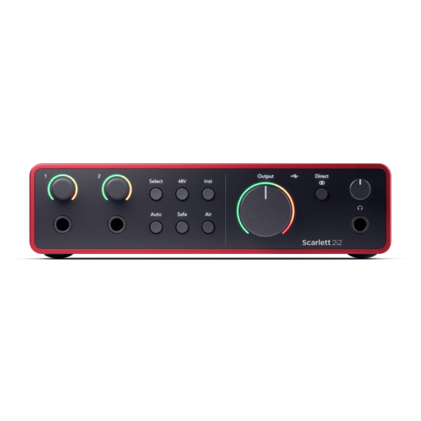Focusrite Scarlett 2i2 4th Gen USB 錄音介面：圖片 3