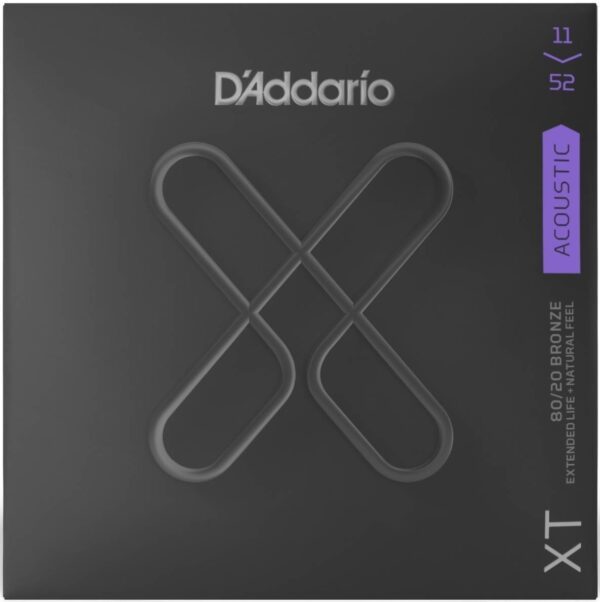 Daddario XTABR1152 XT 民謠吉他弦 80/20黃銅 11-52