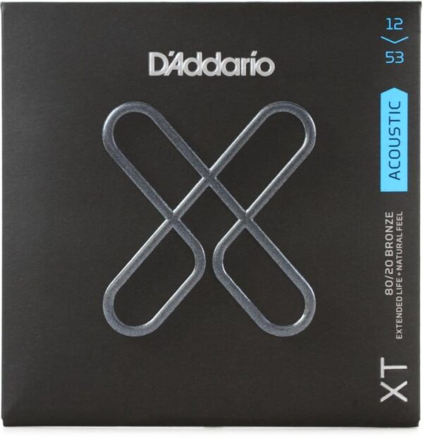 Daddario XTABR1253 XT 民謠吉他弦 80/20黃銅 12-53