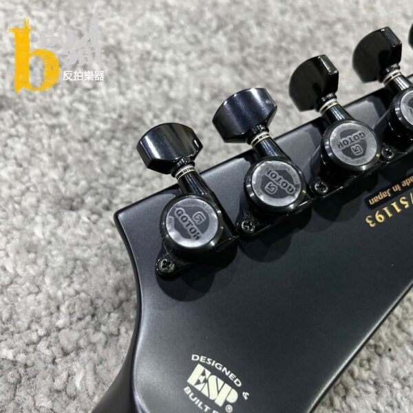 ESP E-II M-II NT Black Turquoise Burst 電吉他：圖片 7