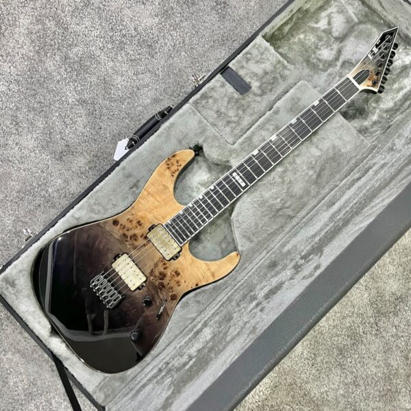 ESP E-II M-II NT Black Natural Fade 電吉他：圖片 2