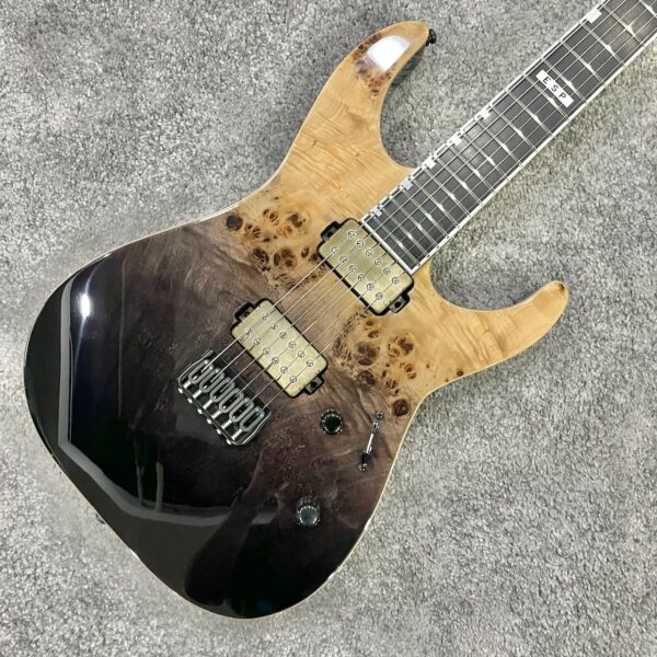 ESP E-II M-II NT Black Natural Fade 電吉他：圖片 5