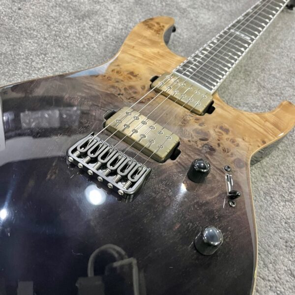 ESP E-II M-II NT Black Natural Fade 電吉他：圖片 6