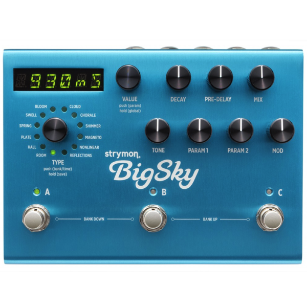 Strymon BigSky Reverb 美國手工 數位殘響效果器