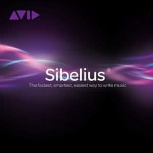 Avid Sibelius 標準版（免費一年更新，永久授權）
