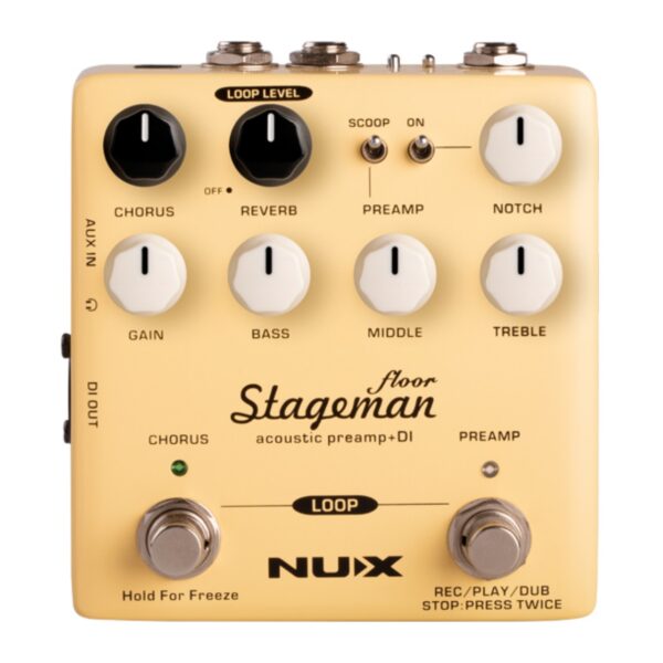 NUX Stageman Floor NAP-5 木吉他前級 效果器