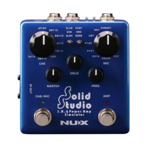 NUX Solid Studio IR&POWER Amp NSS-5 箱體後級模擬效果器