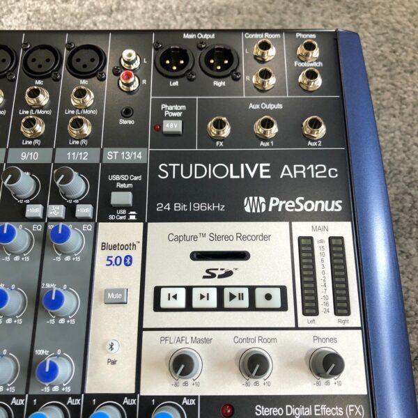 Presonus StudioLive AR12C 混音器：圖片 4