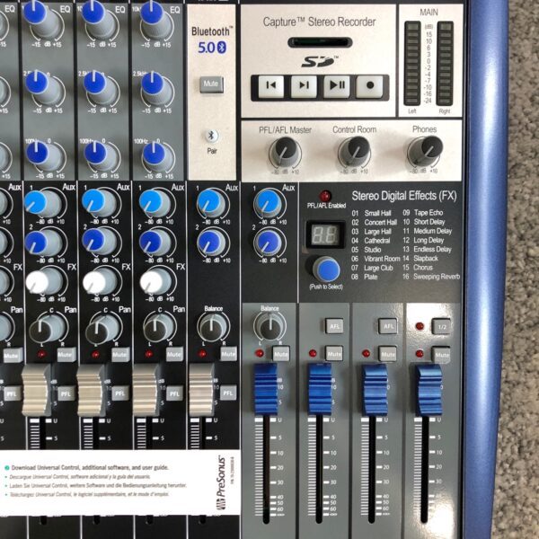 Presonus StudioLive AR12C 混音器：圖片 6