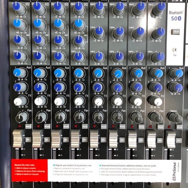Presonus StudioLive AR12C 混音器：圖片 7
