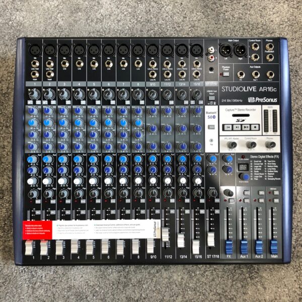 Presonus StudioLive AR16C 混音器：圖片 3
