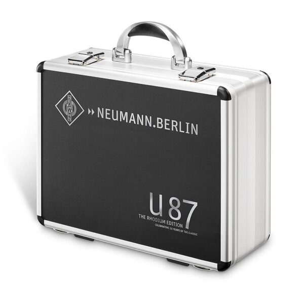 Neumann U87 Rhodium Edition 鍍銠50週年紀念