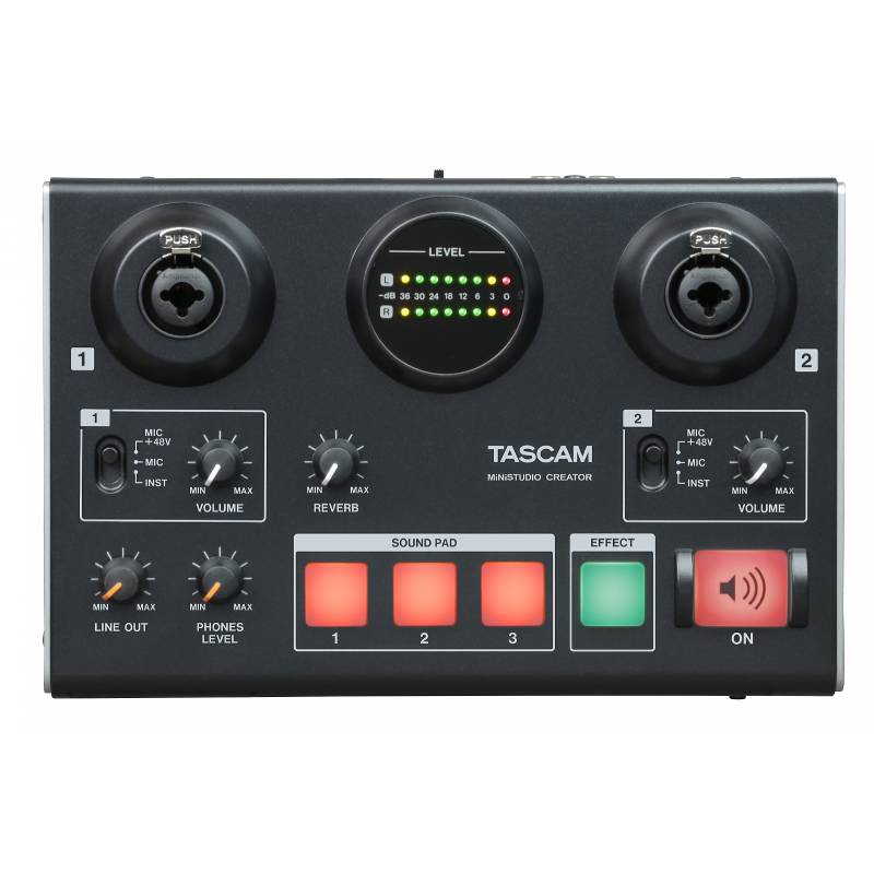 TASCAM US-42B MiNiSTUDIO 錄音介面（直播機） | Podcast | 反拍樂器