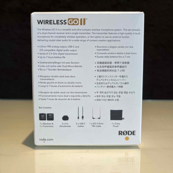 RØDE Wireless GO II Single 一對一 麥克風發射接受器：圖片 2