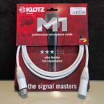 KLOTZ M1 2米 白色 麥克風平衡訊號線
