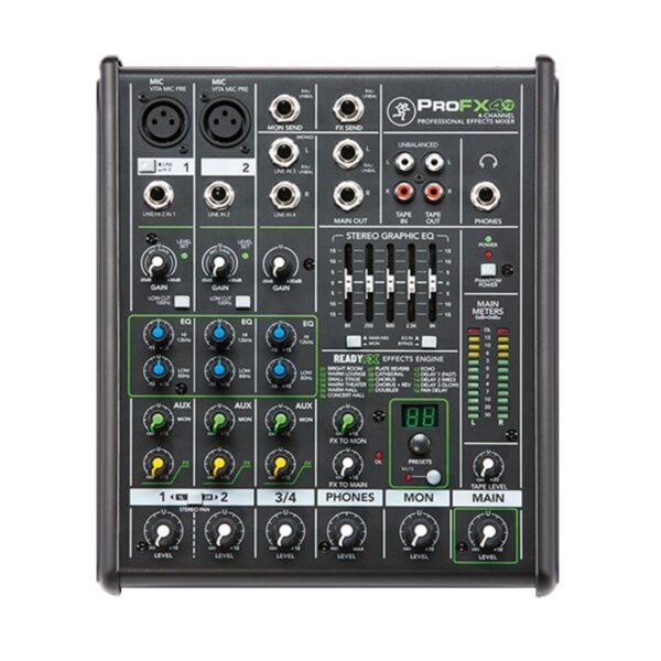停產 Mackie ProFX4v2 4軌混音器 USB混音器