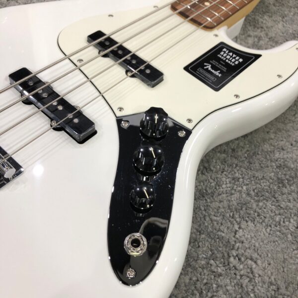 補貨中 FENDER PLAYER J BASS 墨廠 PF PWT 奧林匹克白：圖片 6