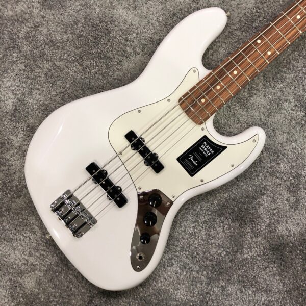 補貨中 FENDER PLAYER J BASS 墨廠 PF PWT 奧林匹克白：圖片 5