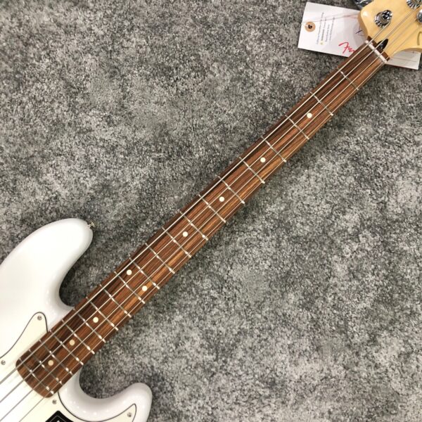 補貨中 FENDER PLAYER J BASS 墨廠 PF PWT 奧林匹克白：圖片 2