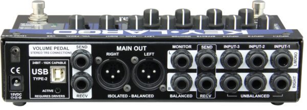 Radial Key-Largo 鍵盤混音器、USB 接口和性能踏板 DI BOX：圖片 2