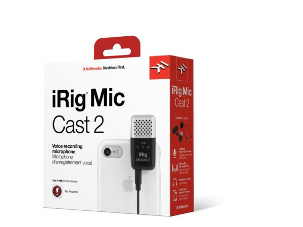 IK Multimedia iRig Mic Cast 2 磁吸式錄音麥克風：圖片 2