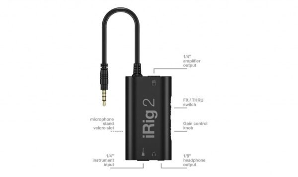 IK Multimedia iRig 2 行動錄音介面：圖片 5