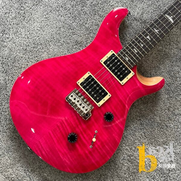 補貨中 PRS SE CUSTOM GA-PRS-CM4/BQ 粉紅色 電吉他：圖片 3