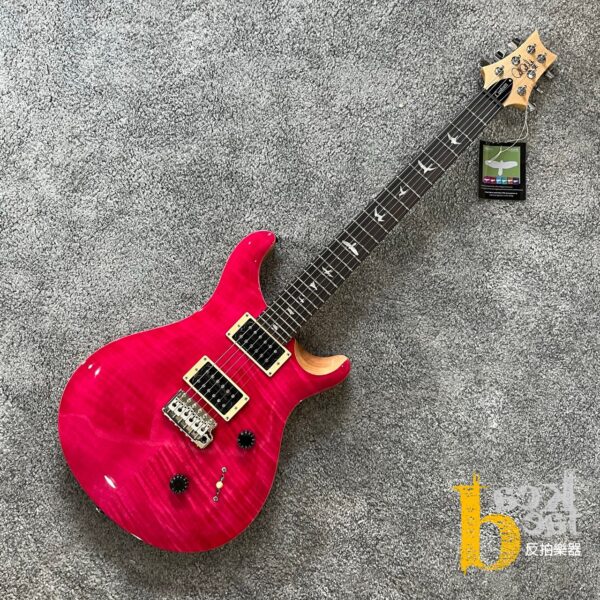 補貨中 PRS SE CUSTOM GA-PRS-CM4/BQ 粉紅色 電吉他