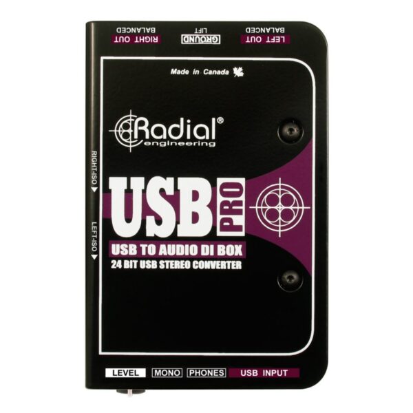 Radial USB-Pro - Stereo USB DI