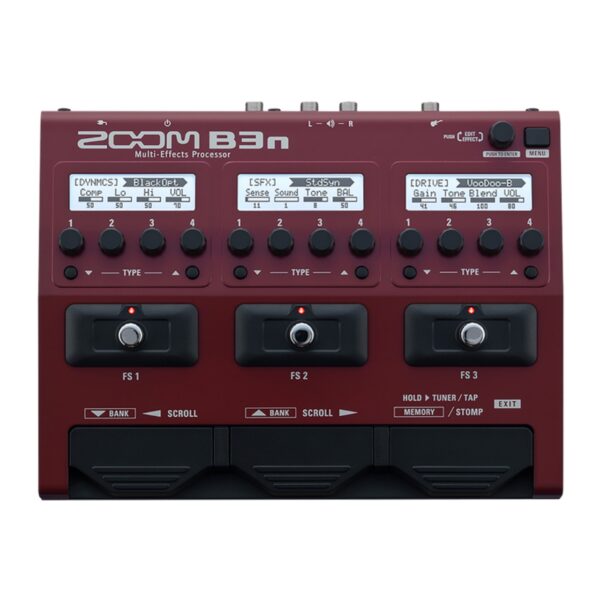 Zoom B3n 貝斯綜合效果器