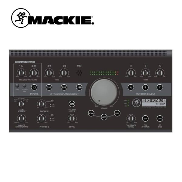 Mackie Big Knob Studio 監聽喇叭控制器&錄音介面