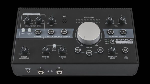 Mackie Big Knob Studio 監聽喇叭控制器&錄音介面：圖片 3
