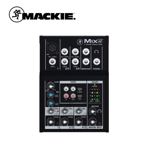 Mackie Mix5 混音器