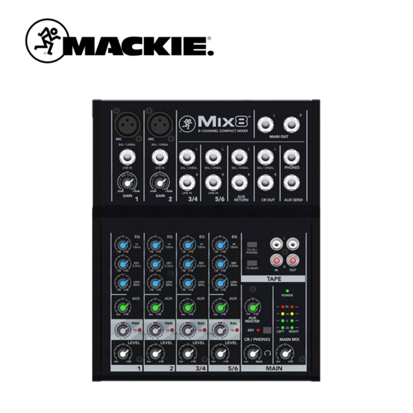 Mackie Mix8 混音器