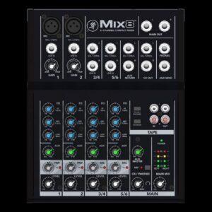 Mackie Mix8 混音器