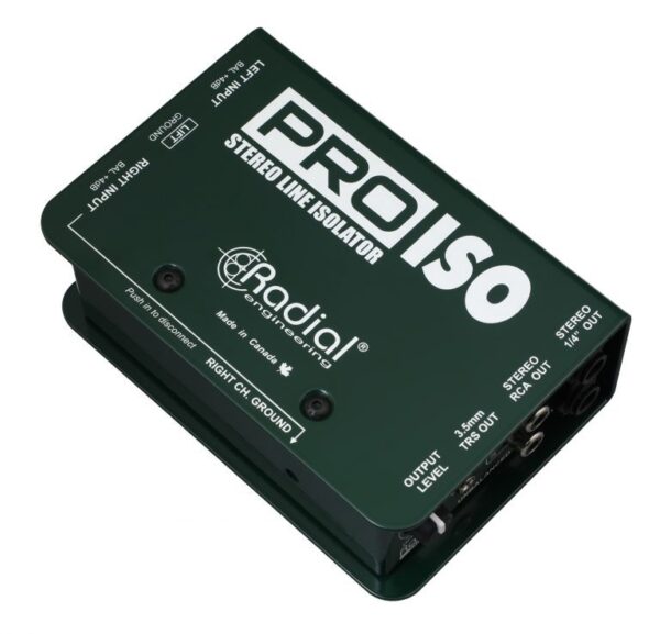 Radial Pro-Iso +4dB to -10dB Converter：圖片 4