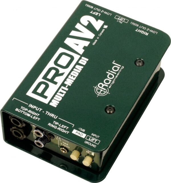 Radial ProAV2 - Stereo Multimedia Direct Box：圖片 4