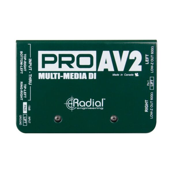 Radial ProAV2 - Stereo Multimedia Direct Box