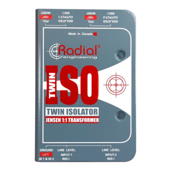 Radial Twin-Iso - Line Level Isolator