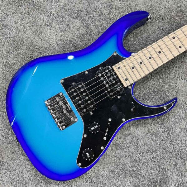 補貨中 IBANEZ GRGM21M BLT MIKRO 雙雙 藍色爆裂 電吉他 附琴袋：圖片 4