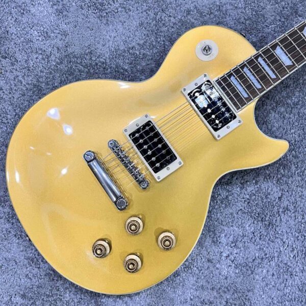 補貨中 Epiphone Slash Les Paul Standard - Goldtop 電吉他：圖片 4