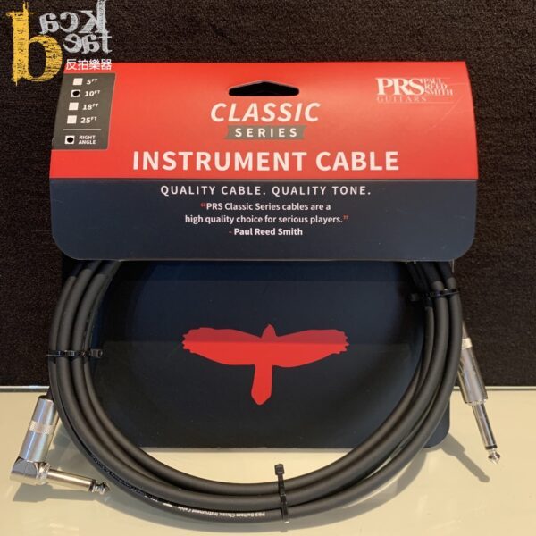 PRS 樂器導線 10FT 3米 一直一L頭 黑色：圖片 2