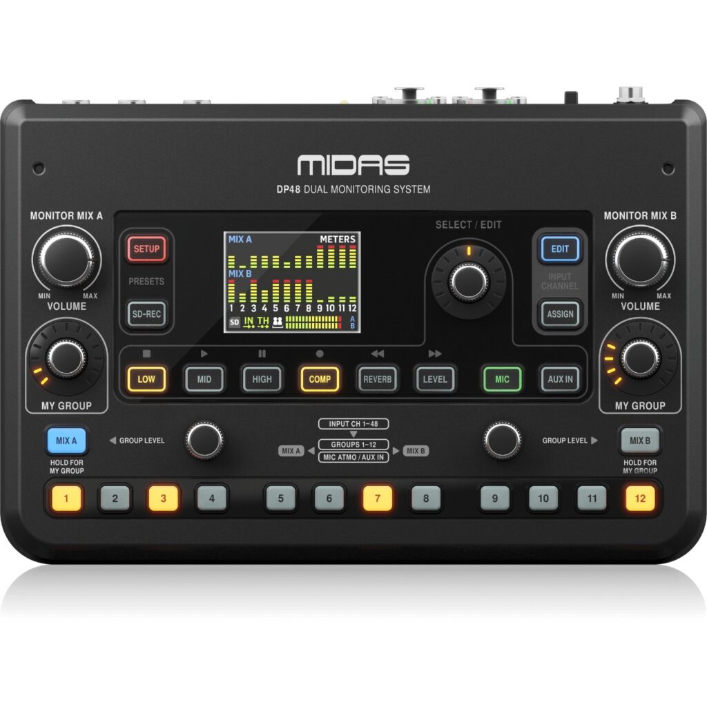 Midas In Ear System Midas DP48 個人監聽系統 | 反拍樂器