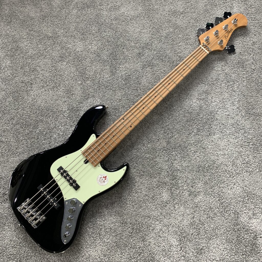 ベース Bacchus WJB5-630-RSM M-Act BLK Bacchus WJB5-630-RSM/M-Act-BLK Universe series Roasted Maple