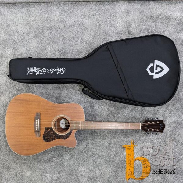 Guild D-320C 面單板 民謠吉他 木吉他 缺角 桃花心木：圖片 3