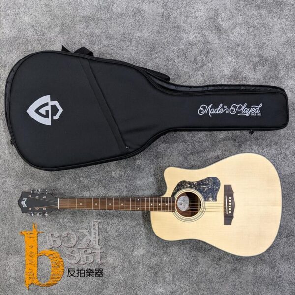 Guild D-340C 面單板 民謠吉他 木吉他 缺角 西卡雲杉木：圖片 3