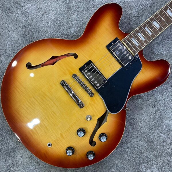 Epiphone ES-335 Figured 電吉他 - 覆盆子茶色：圖片 3