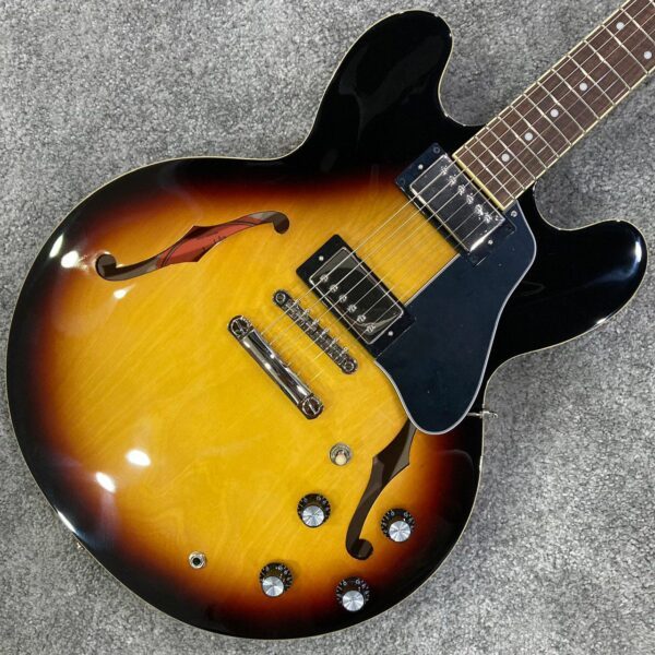Epiphone ES-335 電吉他 - 復古夕陽漸層：圖片 3